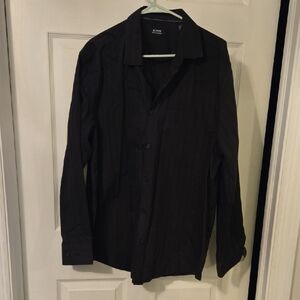 Alfani Charcoal Long Sleeve Shirt XL